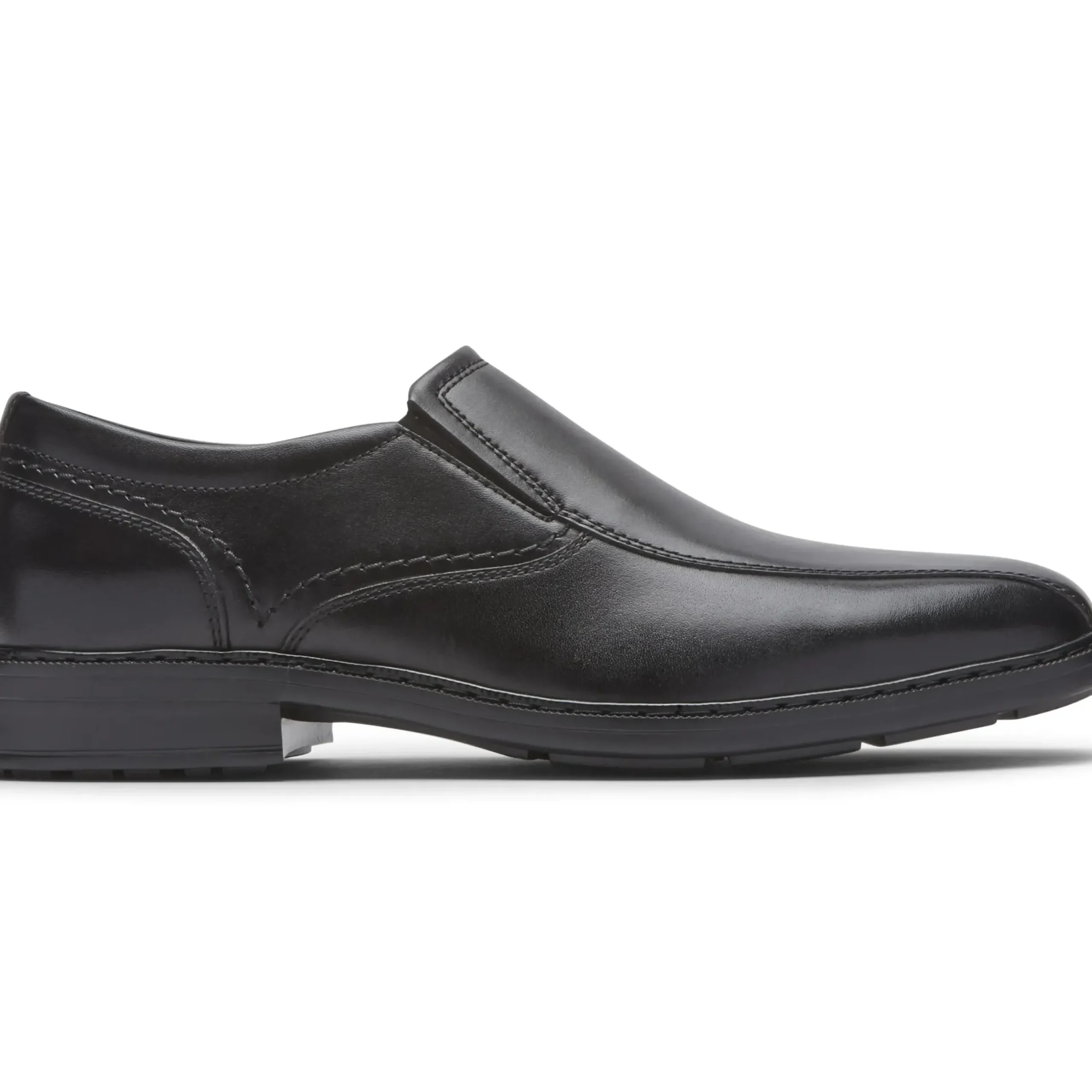 Outlet Rockport Tanner Black Leather Slip-On Dress Shoe
