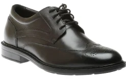 New Rockport Tanner Wingtip Black Leather Lace-Up Oxford Dress Shoe