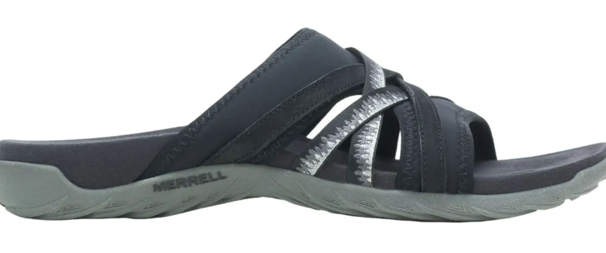 Outlet Merrell Terran 3 Cush Black Slide Sandal