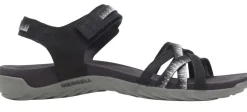 Clearance Merrell Terran 3 Cush Cross Black Sandal