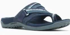 New Merrell Terran 3 Cush Post Navy Thong Sandal