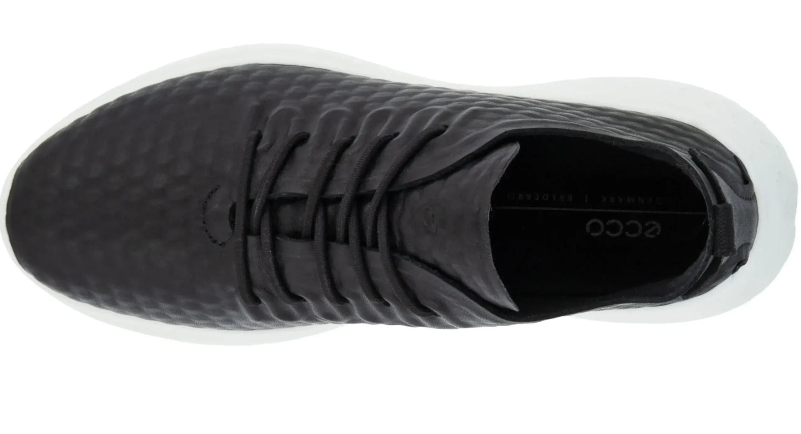 Best Ecco Therap Black Leather Slip-On Sneaker