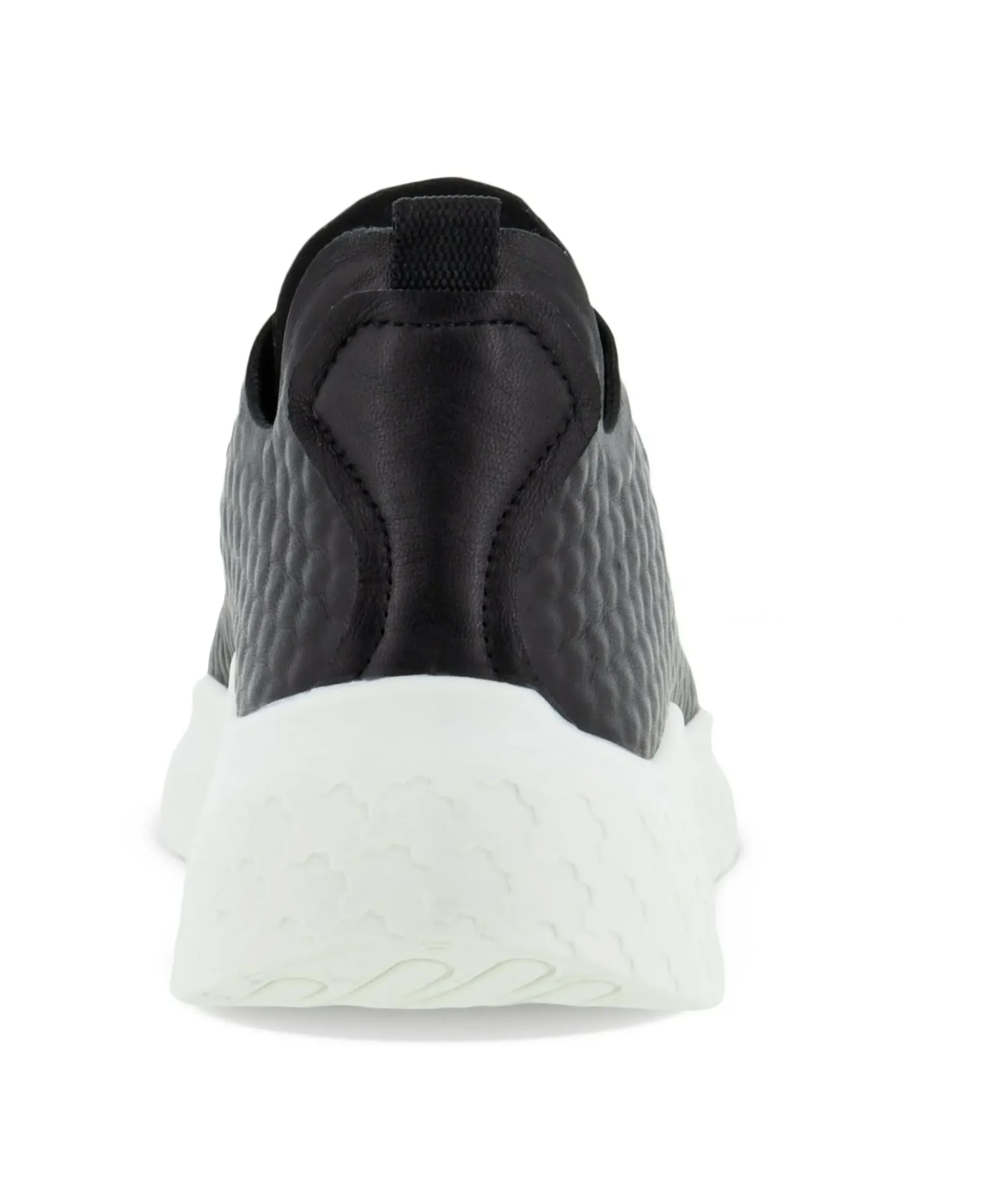 Best Ecco Therap Black Leather Slip-On Sneaker