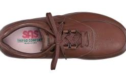 Best SAS Shoes Time Out Antique Walnut Leather Walking Shoe