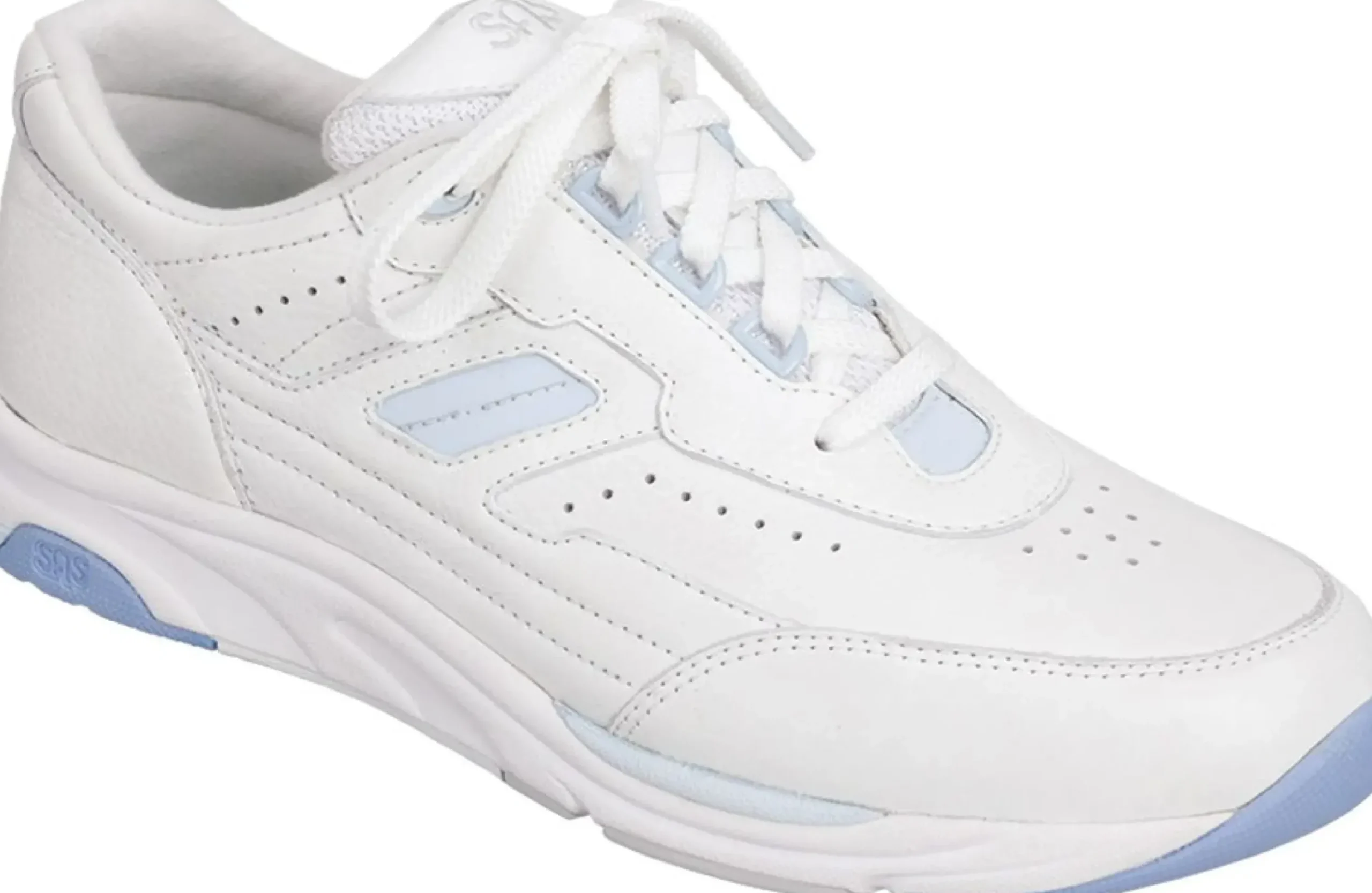 Best SAS Shoes Tour White Leather Lace-Up Sneaker