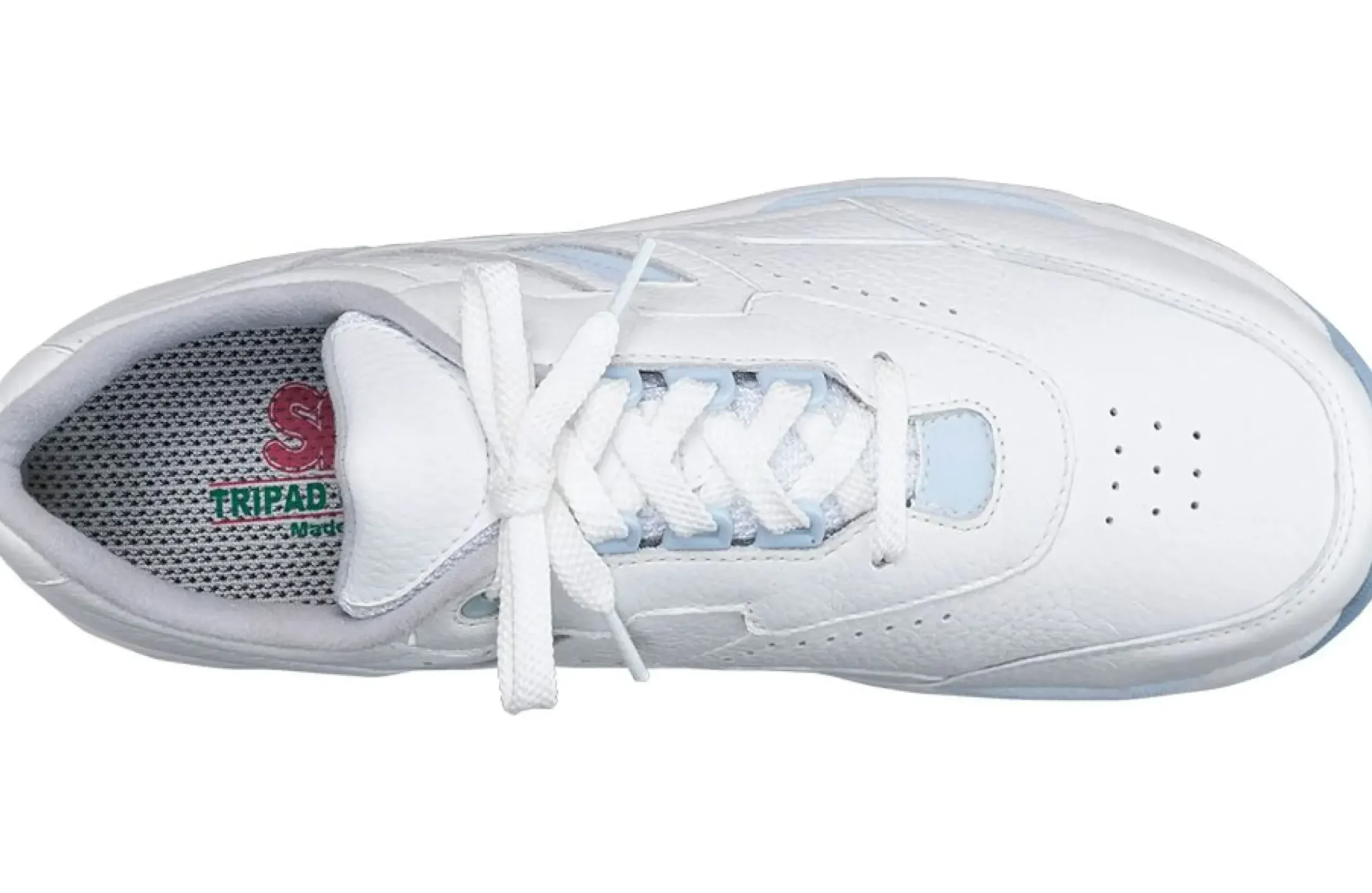 Best SAS Shoes Tour White Leather Lace-Up Sneaker