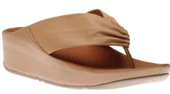 Clearance Fit Flop Twiss Blush Leather Thong Sandal