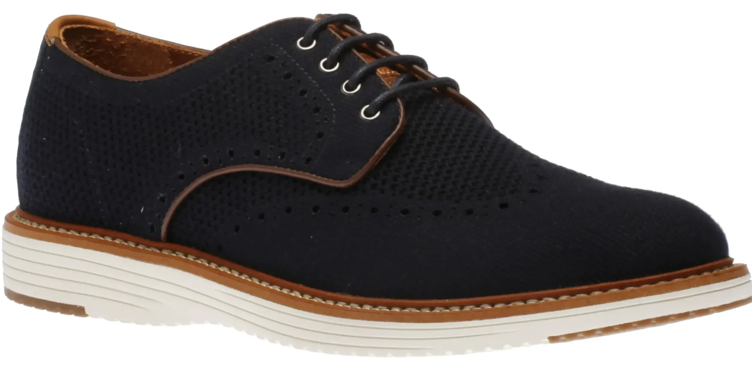 Sale Johnston & Murphy Upton Knit Navy