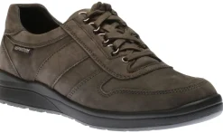 Hot Mephisto Valerian Graphite Nubuck Leather Lace-Up Walking Shoe