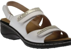 Best Ortho Flex Velcro Sandal White