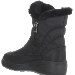 Hot Pajar Veronica Black Nylon Winter Boot