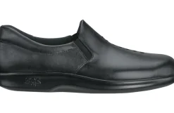 Clearance SAS Shoes Viva Black Leather Slip-On Loafer