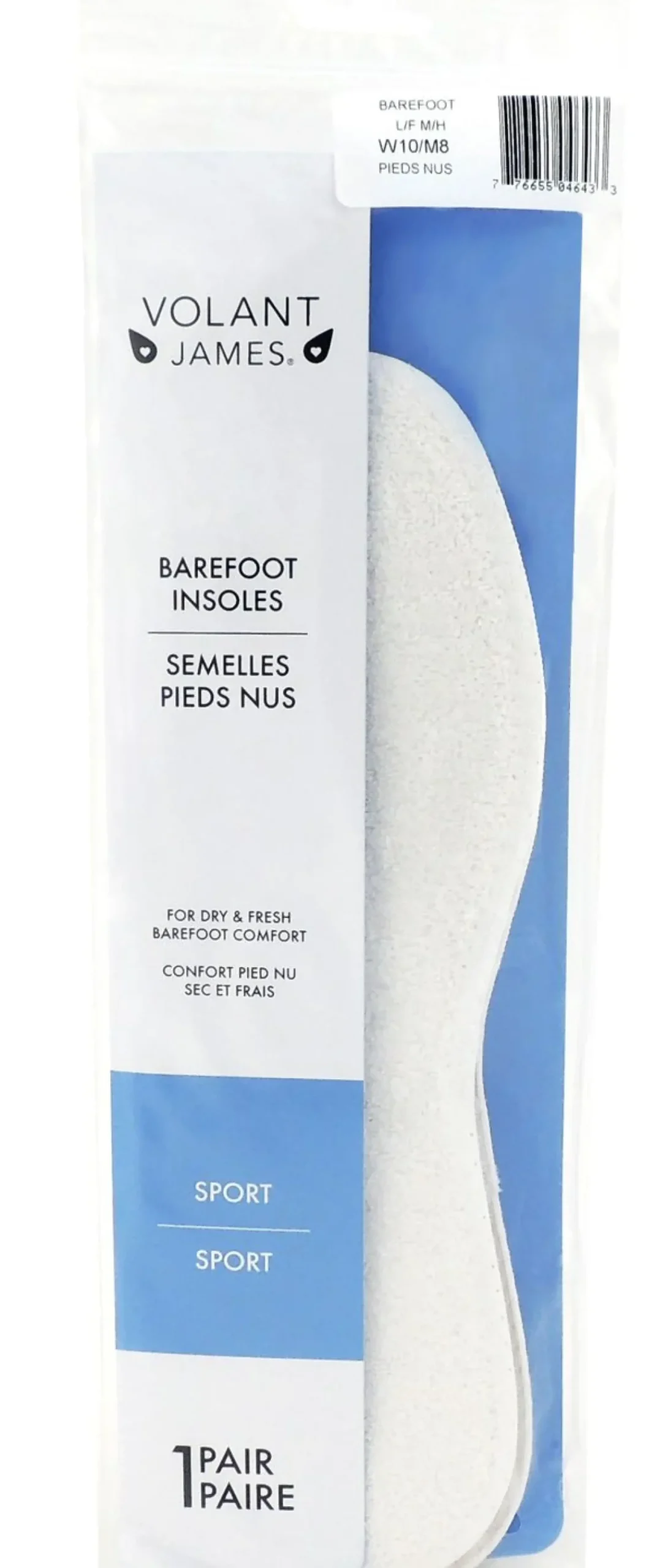 Discount Volant James Barefoot Insole