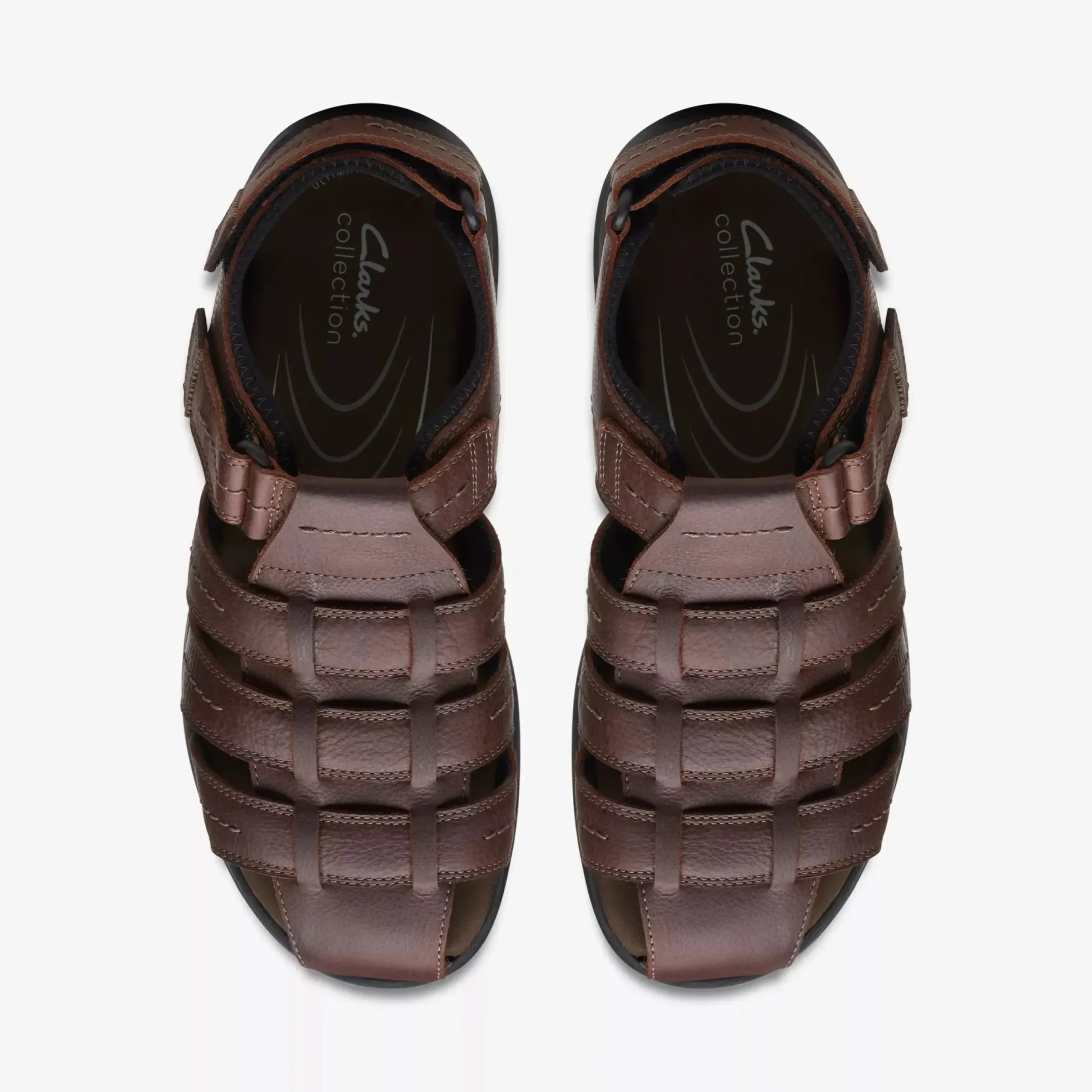 Sale Clarks Walkford Fish Brown