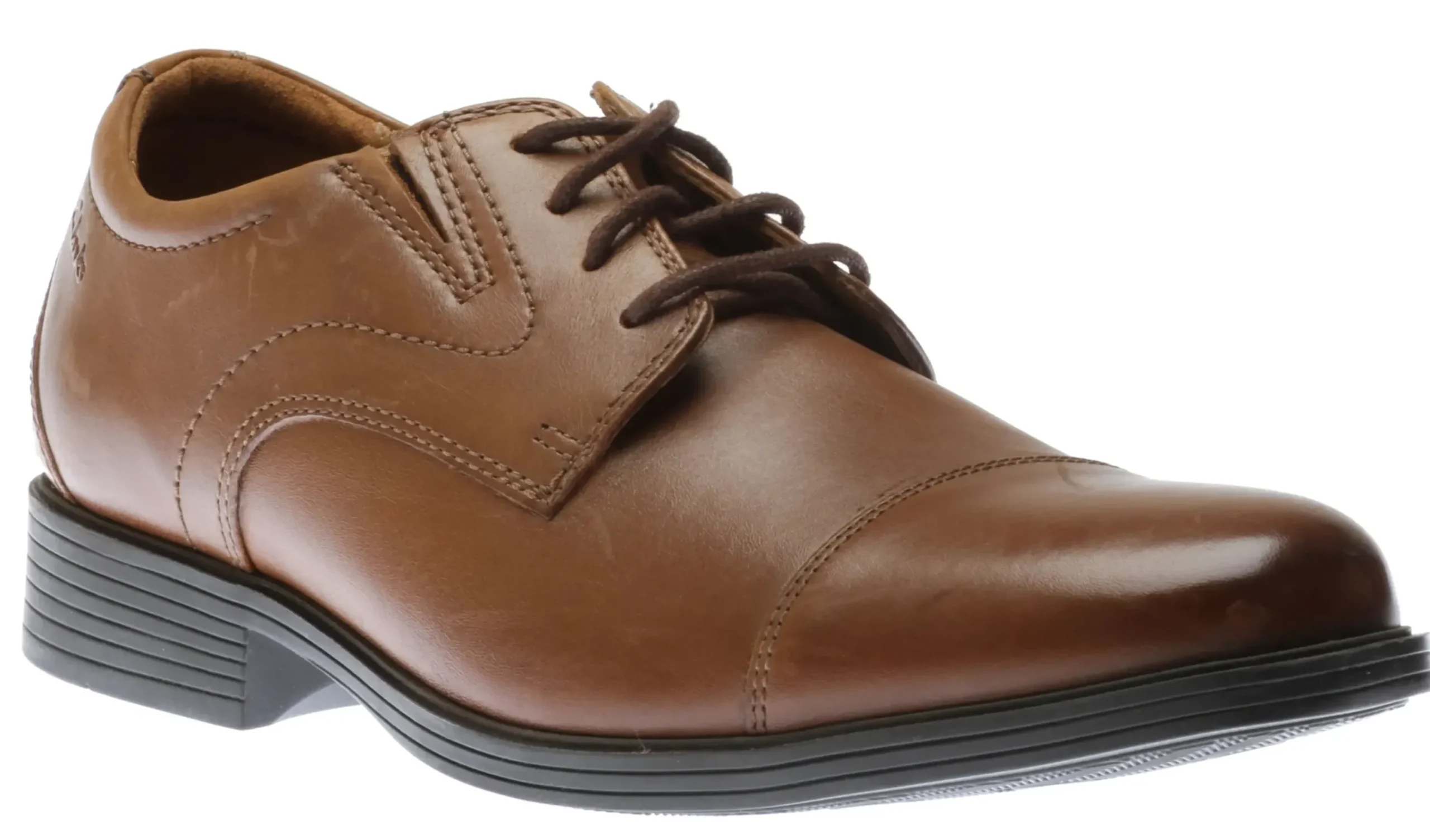 Online Clarks Whiddon Cap Dark Tan