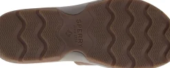 Sale Sperry Whitecap Brown Slide Sandal