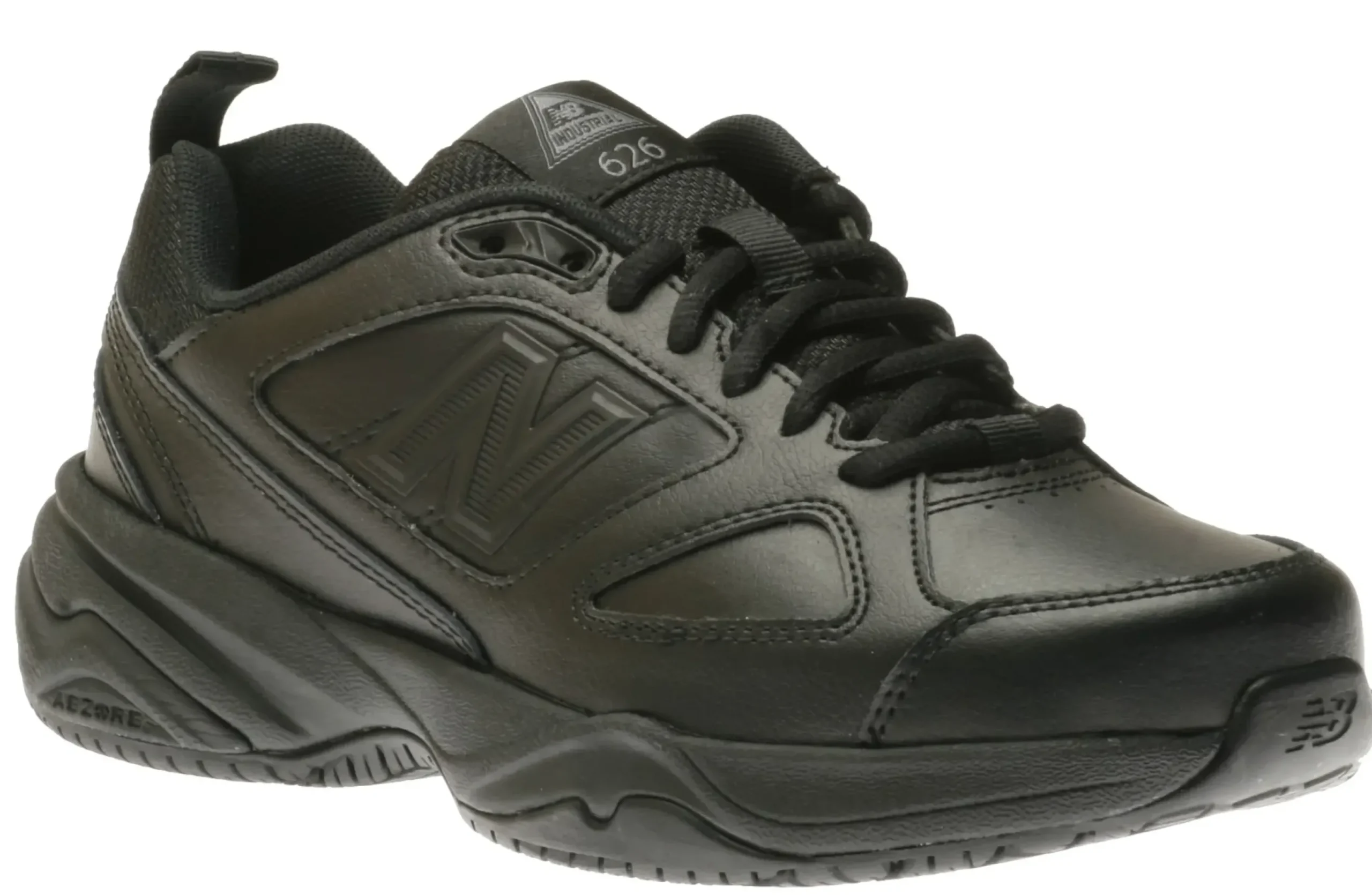 Sale New Balance Wid626K2 Slip-Resistant Black Leather Sneaker