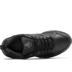 Sale New Balance Wid626K2 Slip-Resistant Black Leather Sneaker
