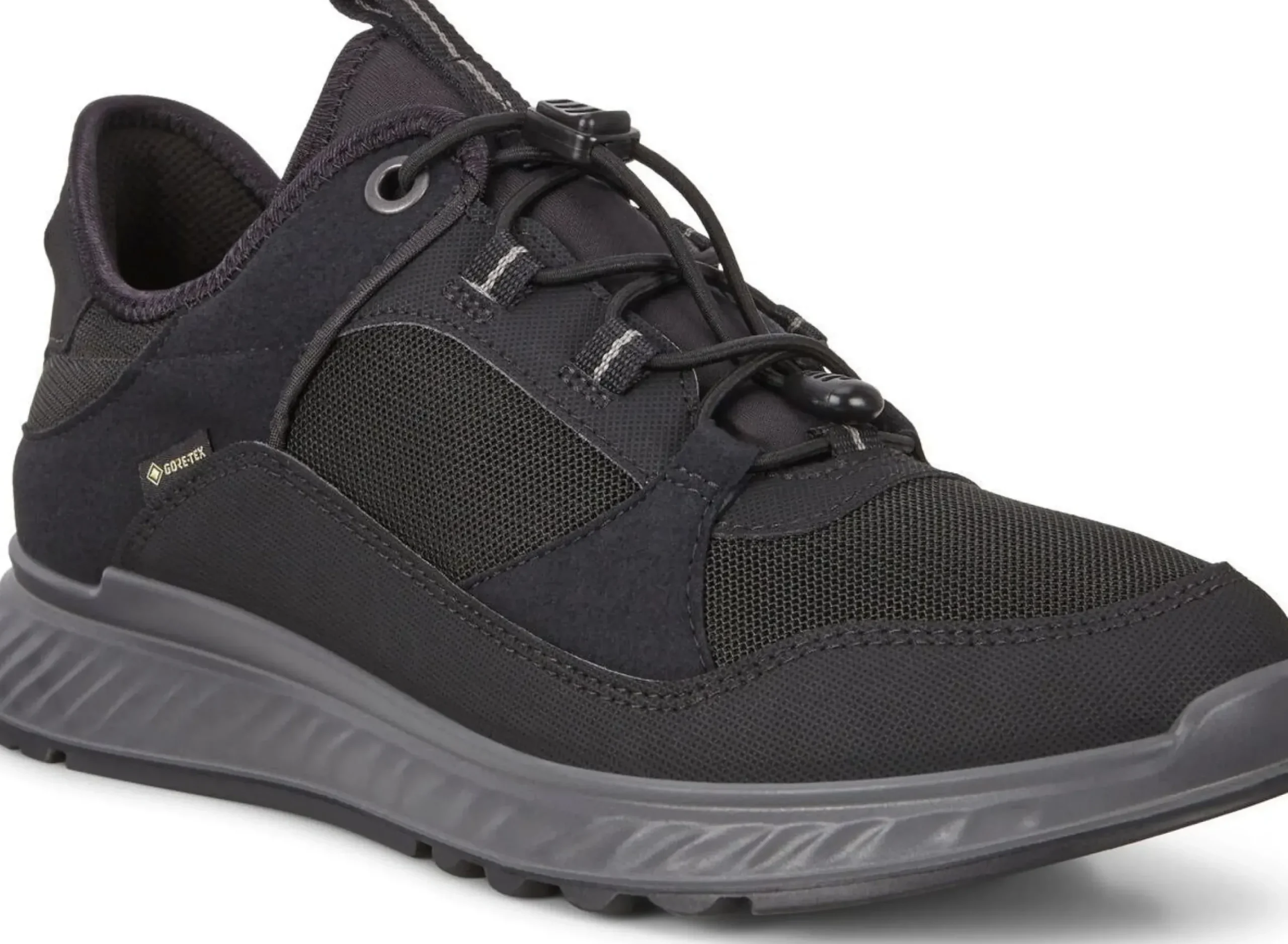 Best Ecco Women's Exostride Black Gore-Tex Waterproof Sneaker