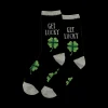 Outlet Hotsox Women's Get Lucky Crew Socks