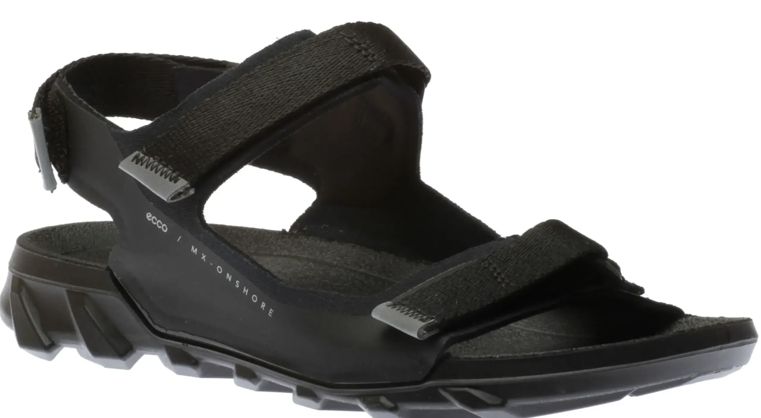Sale Ecco Women's Mx Onshore Black 3-Strap Water Friendly Sport Sandal