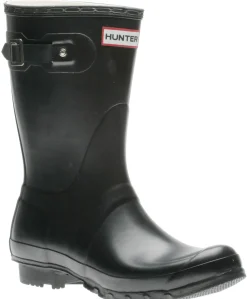 Discount Hunter Women's Original Black Short Rain Boot