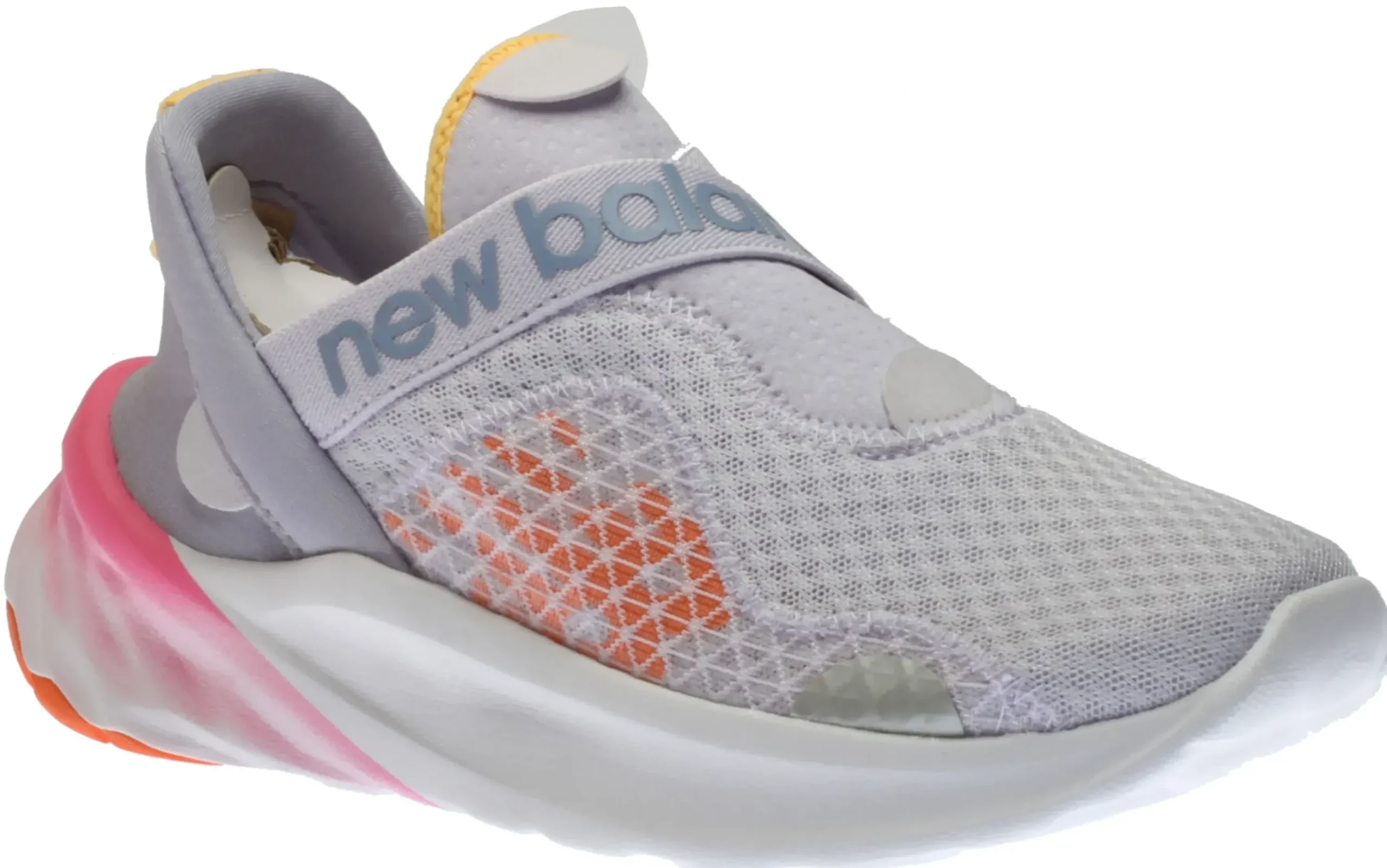 Clearance New Balance Wrovxlo2 Grey Vibrant Apricot Slip-On Sneaker