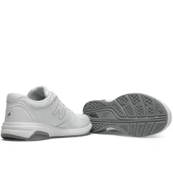 New Balance Ww813Wt White Leather Walking Shoe