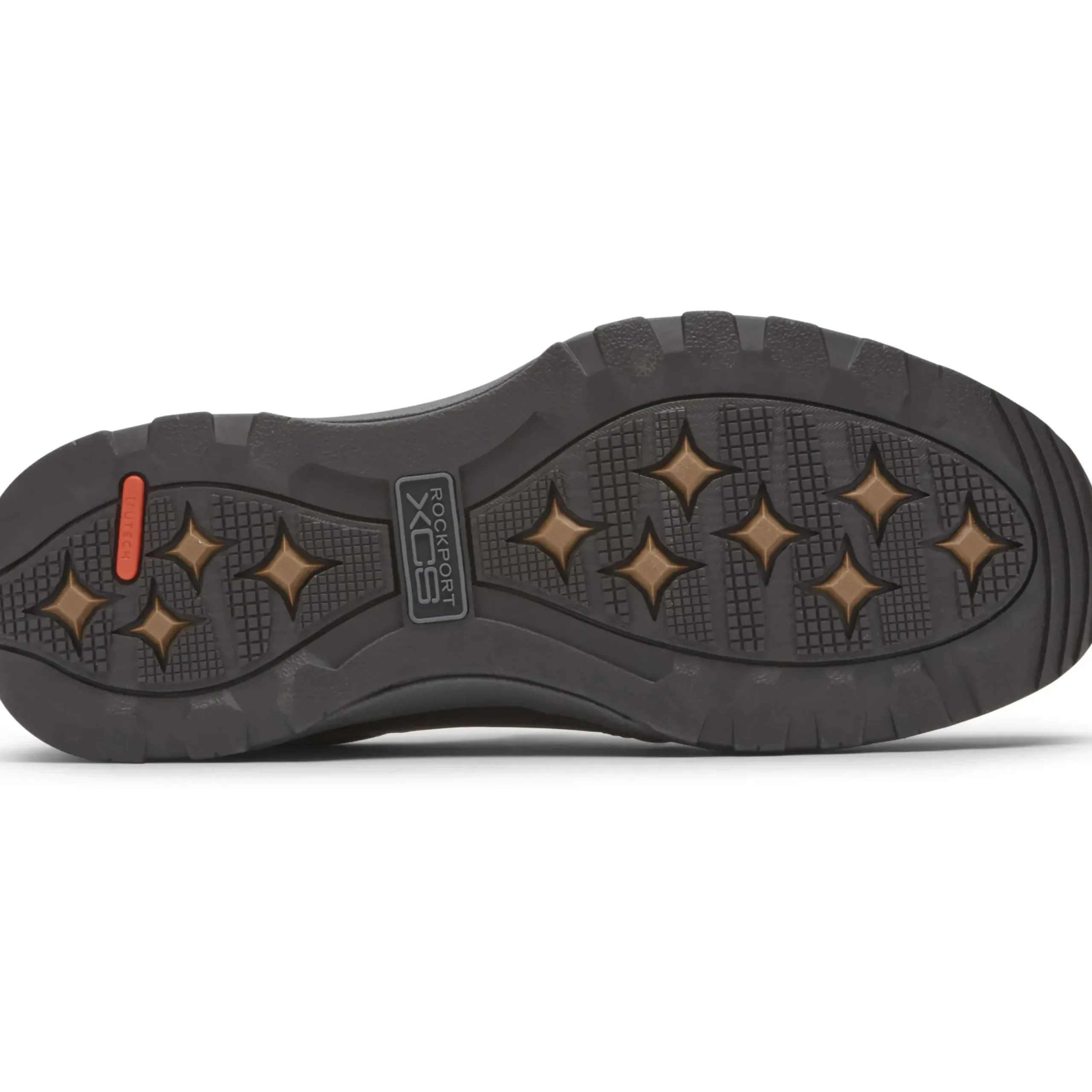Outlet Rockport Xcs Spruce Peak Brown Waterproof Leather Slip-On Shoe
