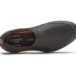 Outlet Rockport Xcs Spruce Peak Brown Waterproof Leather Slip-On Shoe