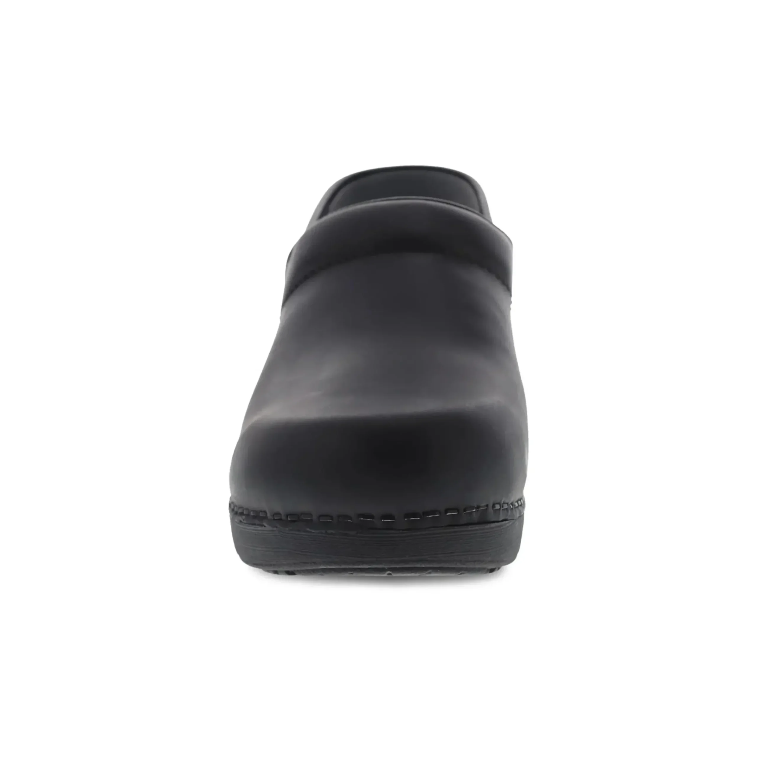 New Dansko Xp 2.0 Black Waterproof Leather Pull Up Clog