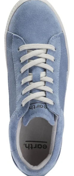 Outlet Earth Zen Moment Denim Blue Lace-Up Sneaker
