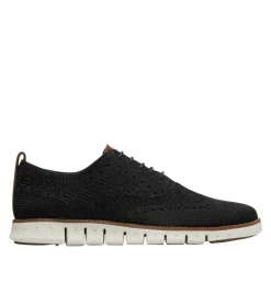 Best Cole Haan Zeru00D8Grand Wingtip Oxford Black Stitchlite